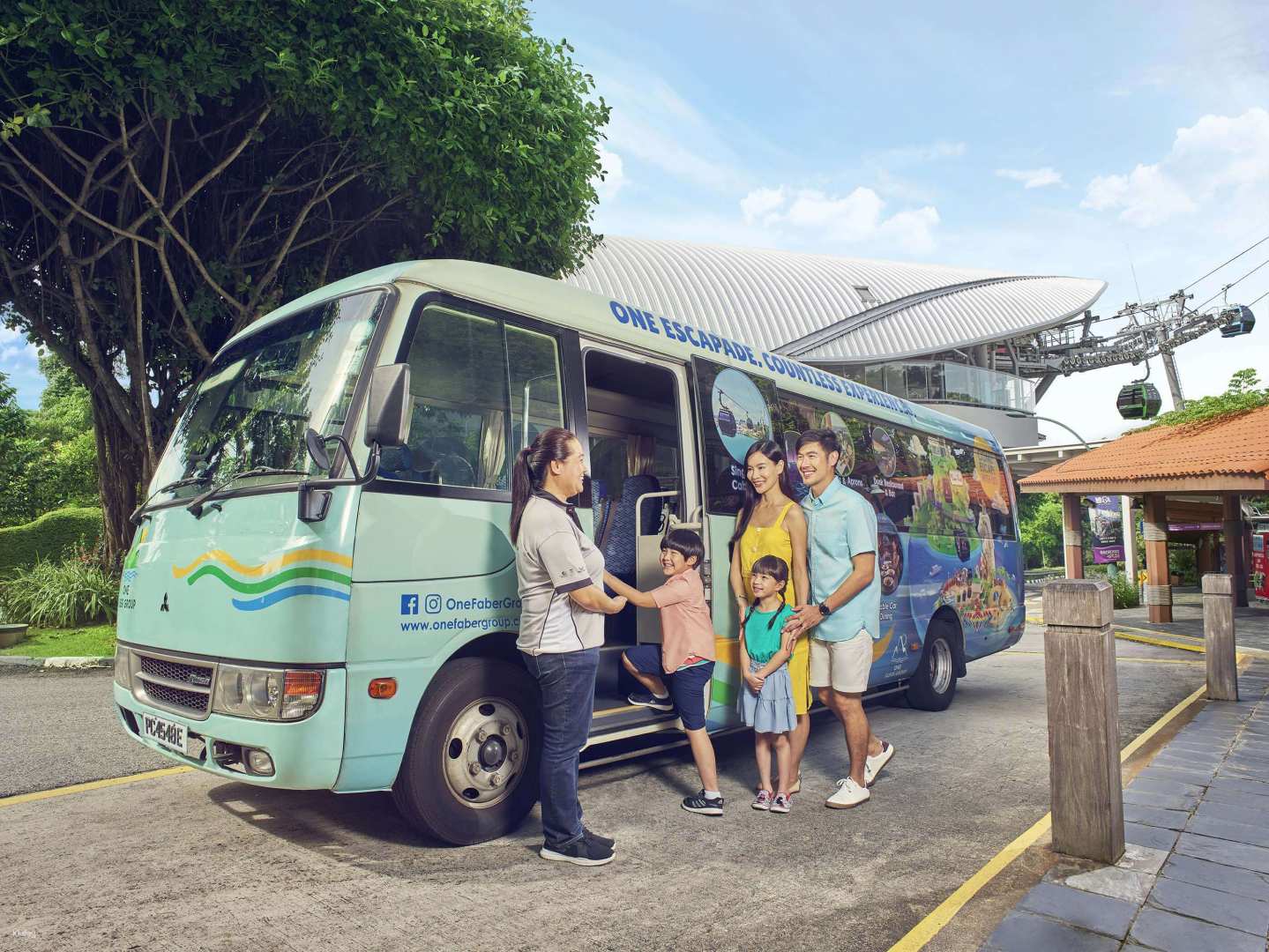 新加坡-聖淘沙島巴士觀光之旅| 西羅索砲台&聖淘沙灣等