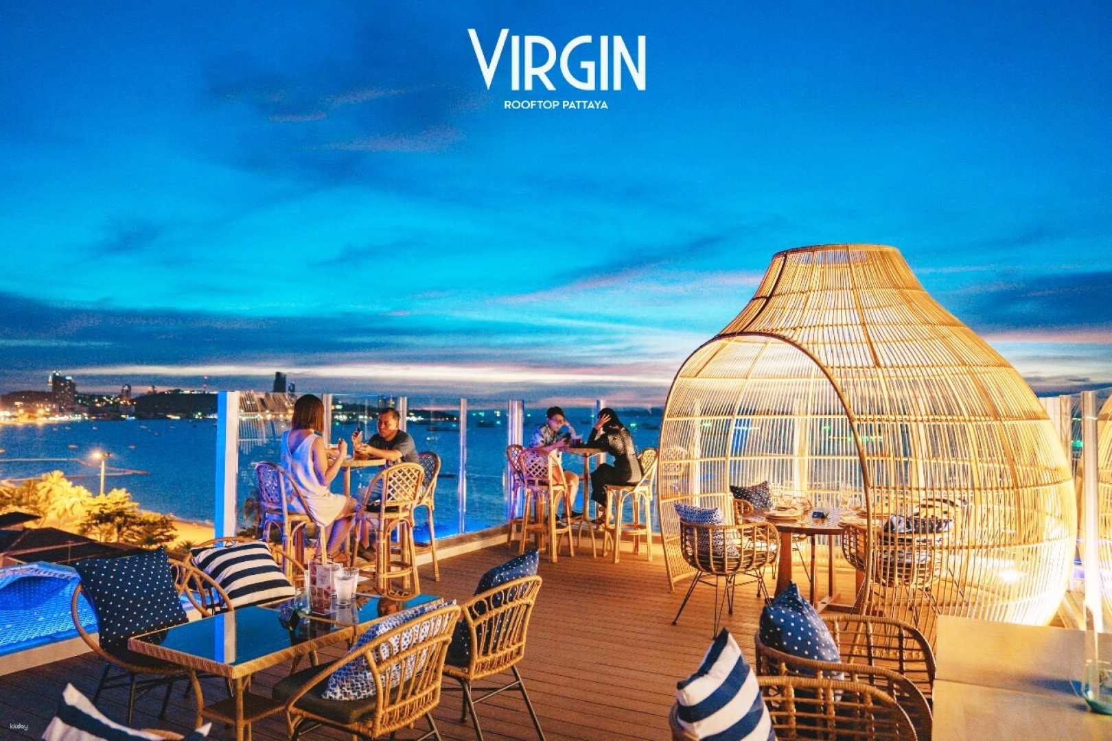 泰國-芭達雅維珍屋頂酒店  Virgin Rooftop 屋頂用餐