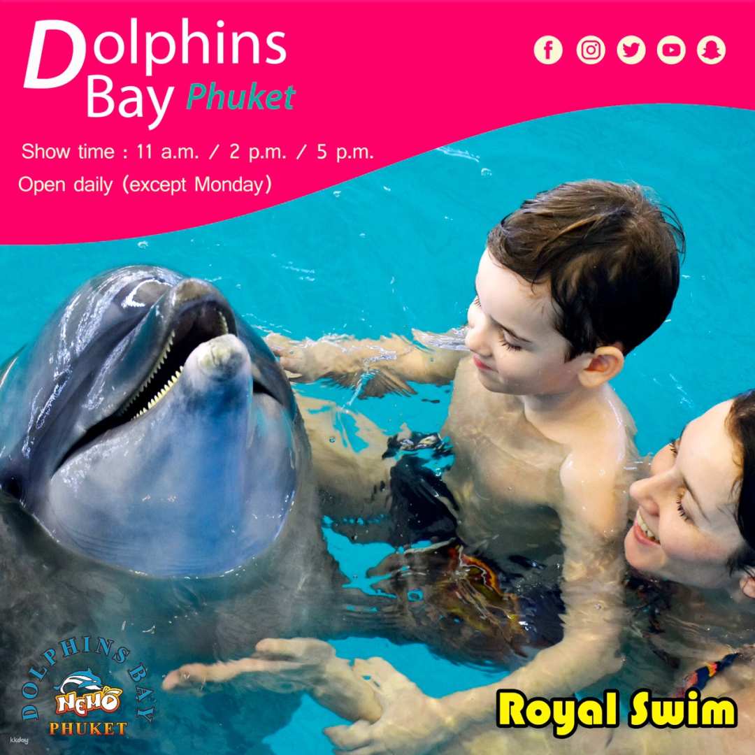 泰國-尼莫海豚館 Dolphins Bay Phuket 表演門票| 普吉島海生館