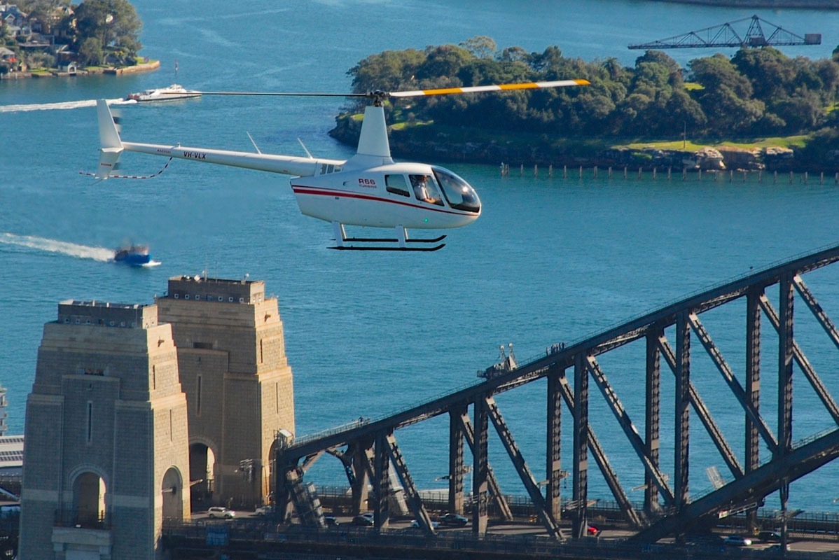 澳洲-雪梨海港直升機30分鐘飛行觀光體驗
