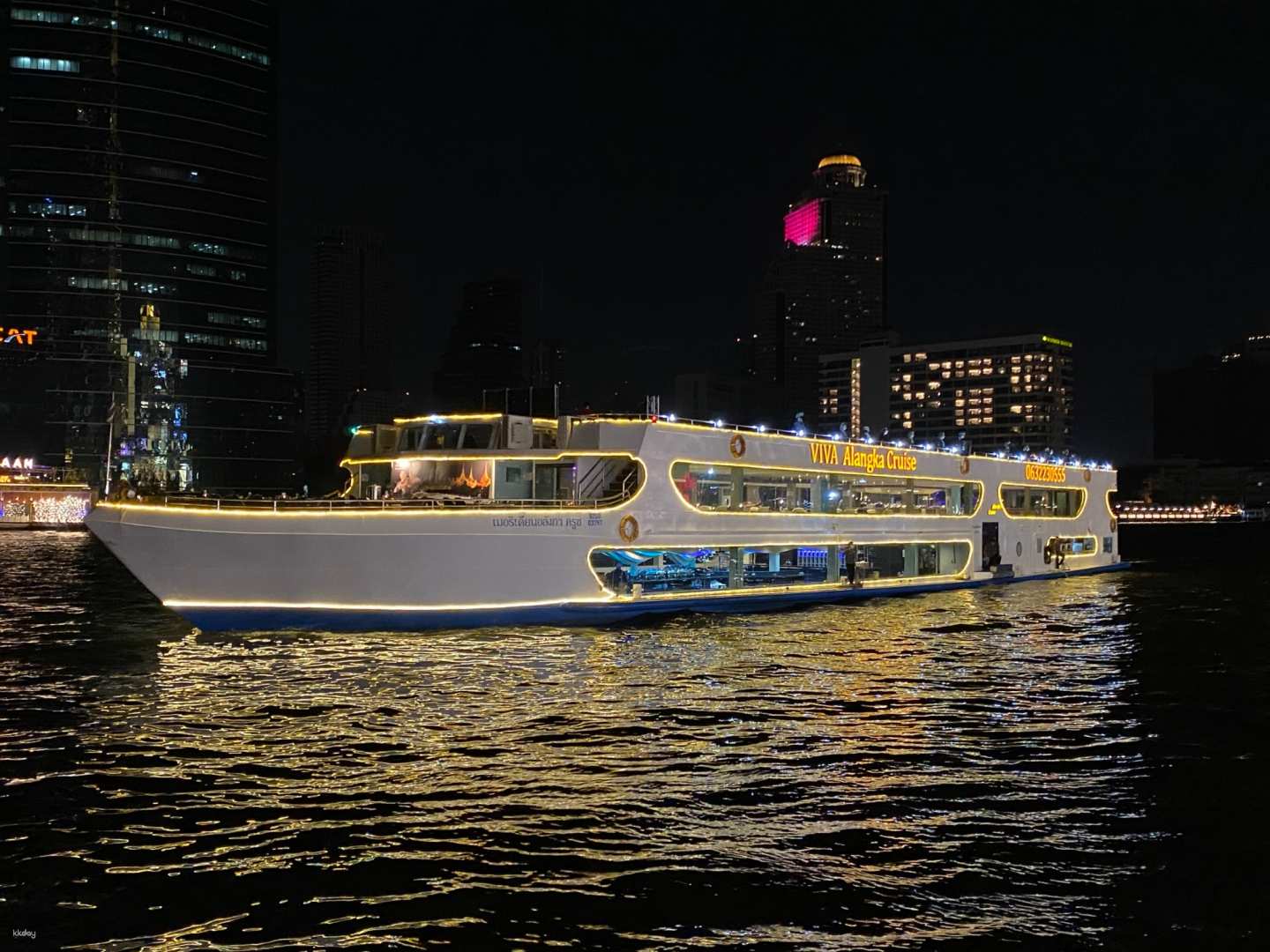 泰國-曼谷昭披耶河 Viva Alangka 遊船體驗