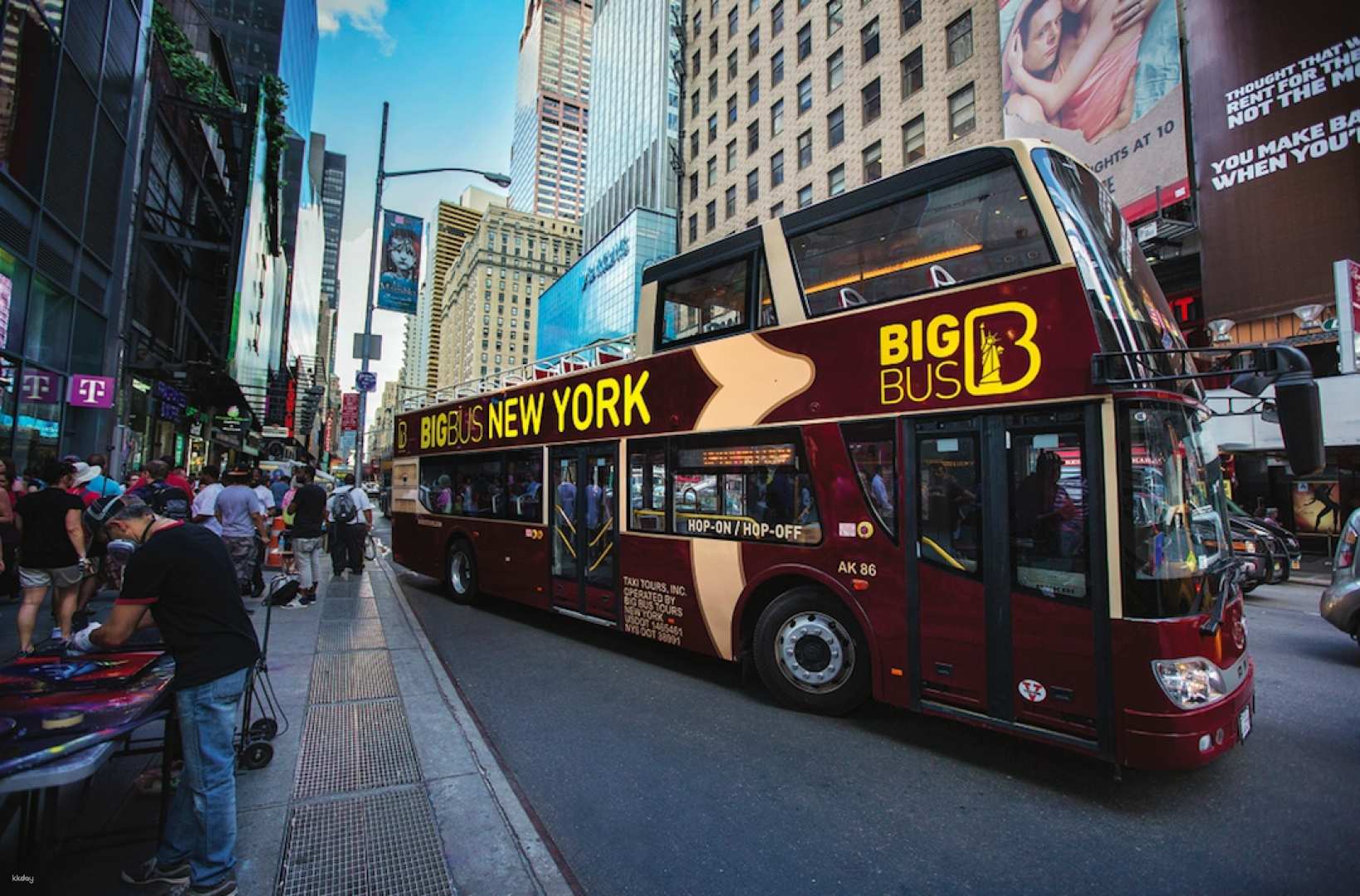 美國-紐約 BIG BUS TOURS 隨上隨下觀光巴士