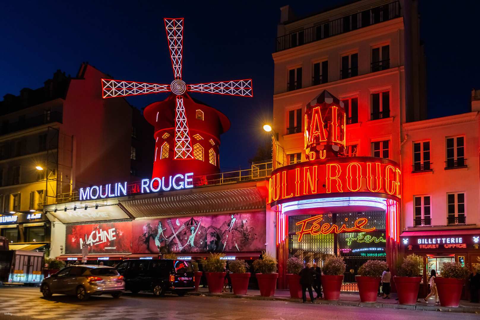法國-巴黎紅磨坊歌舞晚宴秀預約| 贈巴黎城市觀光巴士