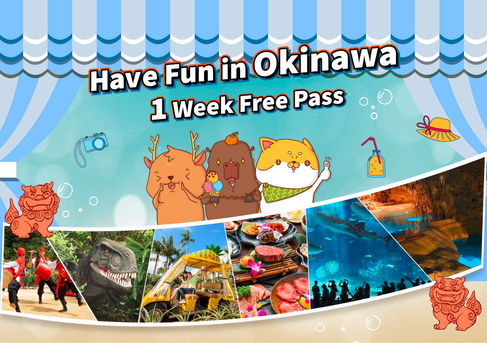 【2025 NEW】沖繩樂享周遊券1 Week Free Pass【3/1起使用】