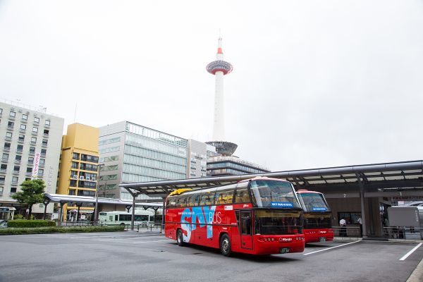 【京都定期觀光巴士】<W2>Skybus京都・周遊W2線路| 含中/英韓語音導覽