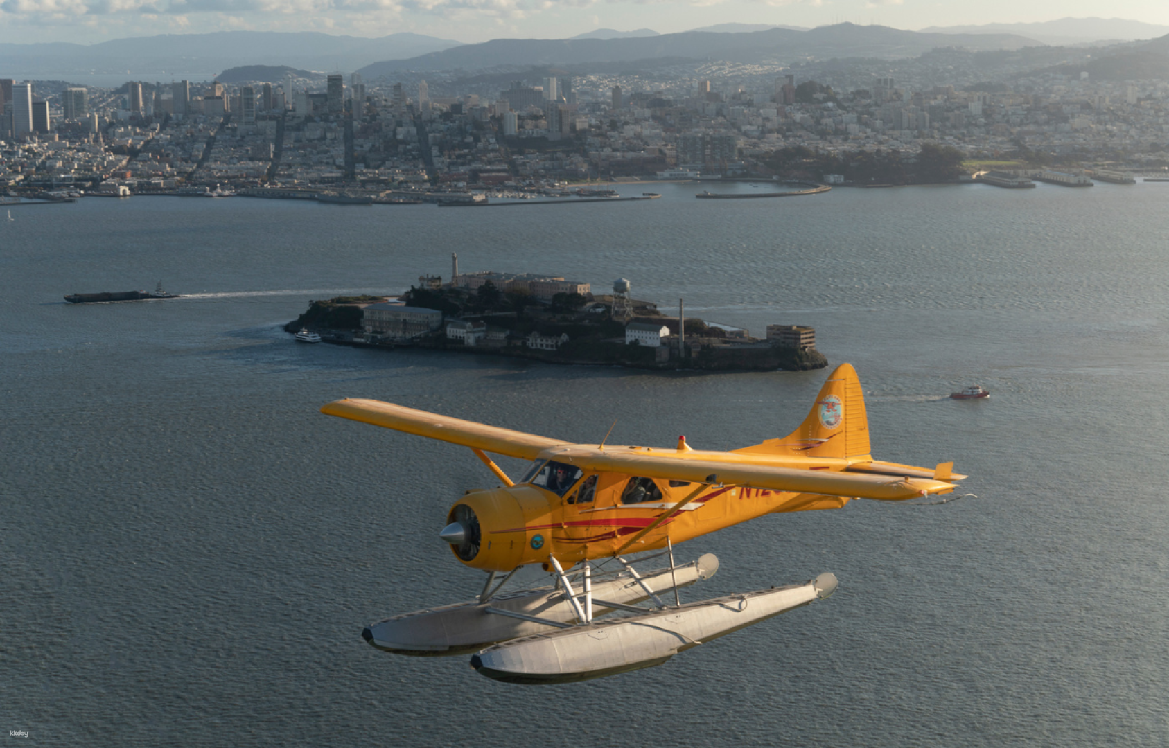 舊金山 -惡魔島城市遺址水上飛機之旅