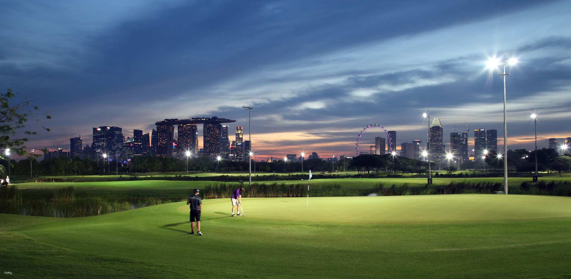新加坡-濱海灣高爾夫球場體驗