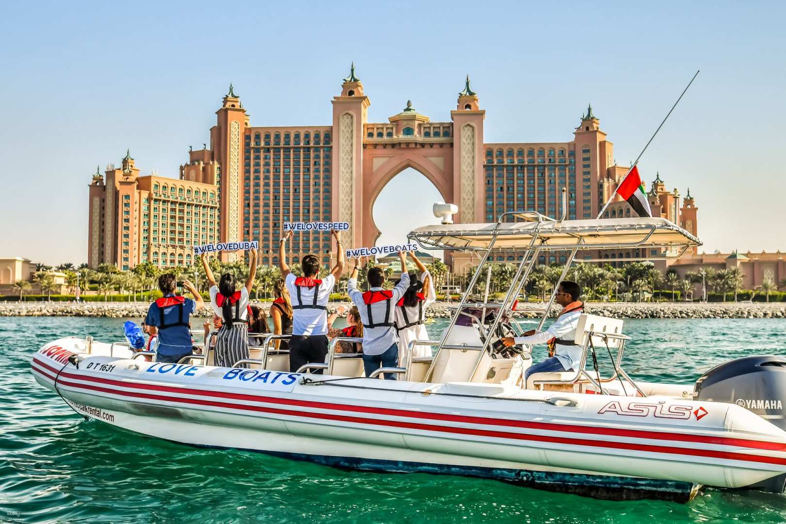 阿拉伯聯合大公國-阿聯酋杜拜快艇遊 Love Boats UAE