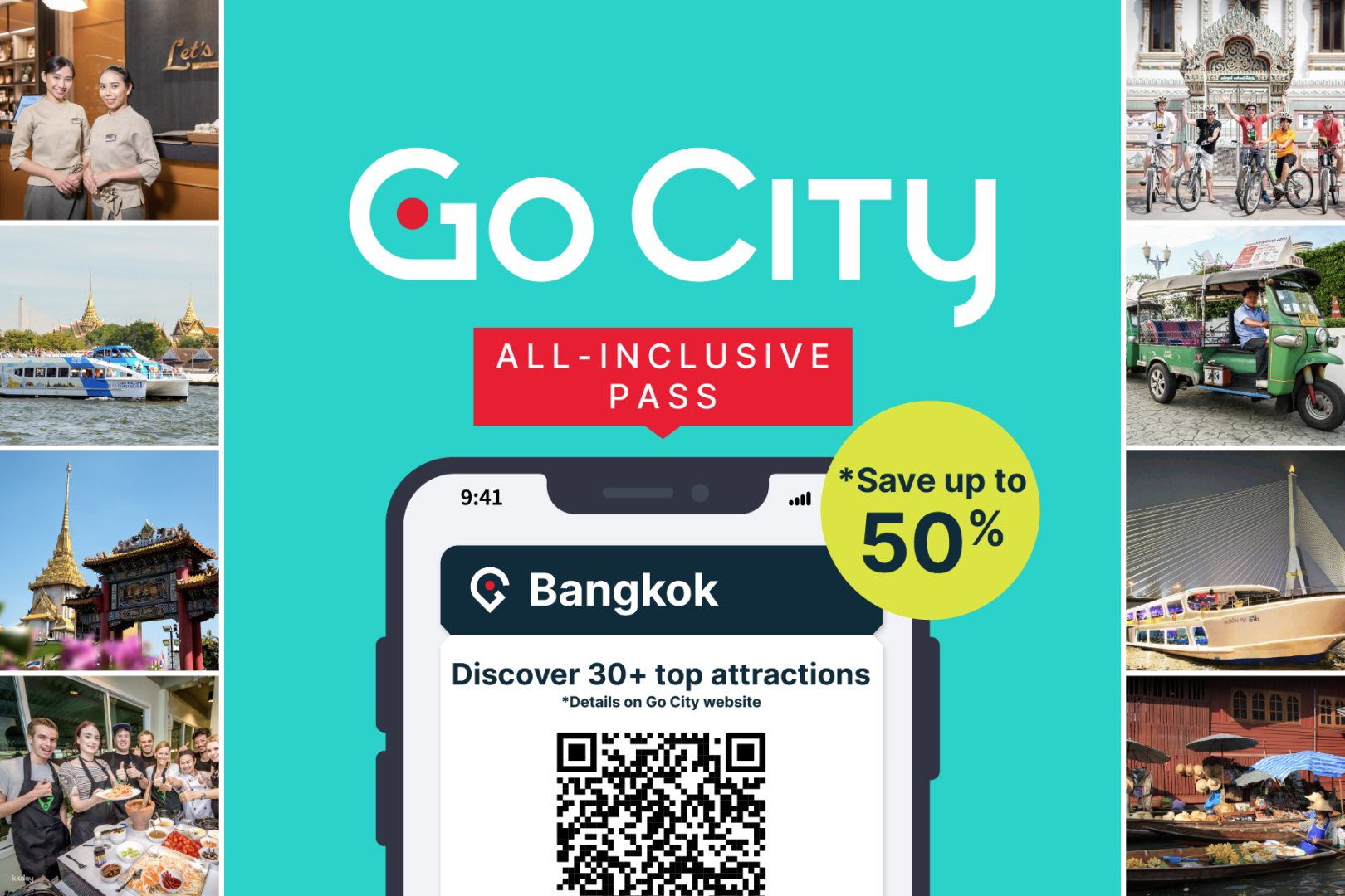 泰國-曼谷Go City| 曼谷全包通行證(包括2小時的瑪麗蓮號晚餐遊船和Let’s Relax Spa泰式按摩)