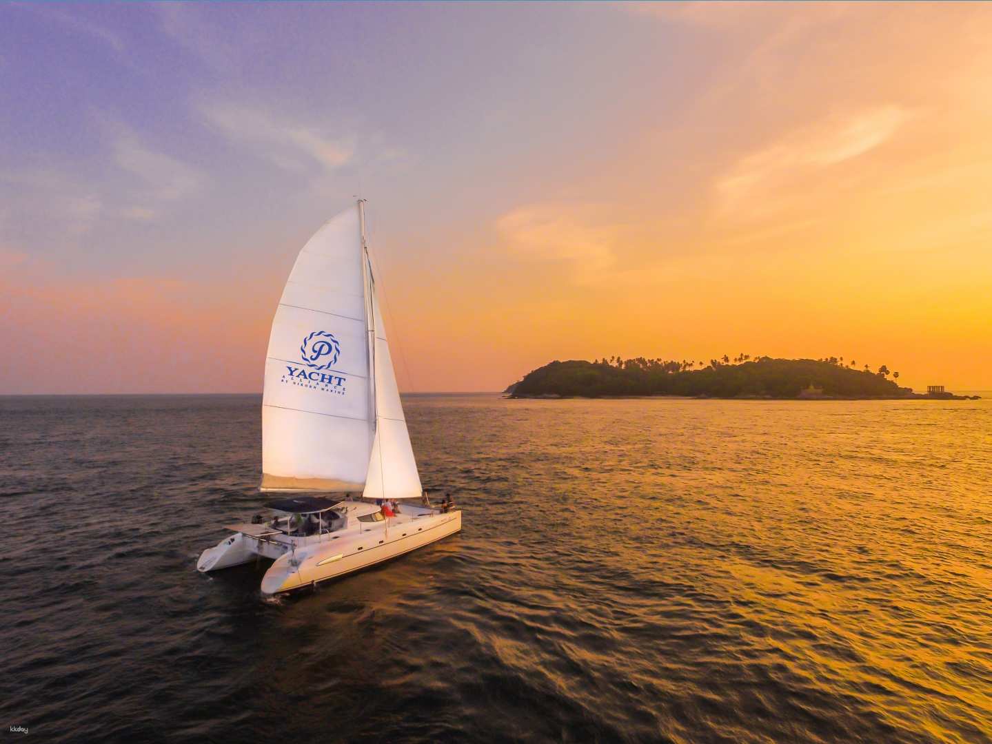 泰國-普吉島日落晚餐帆船雙體船體驗