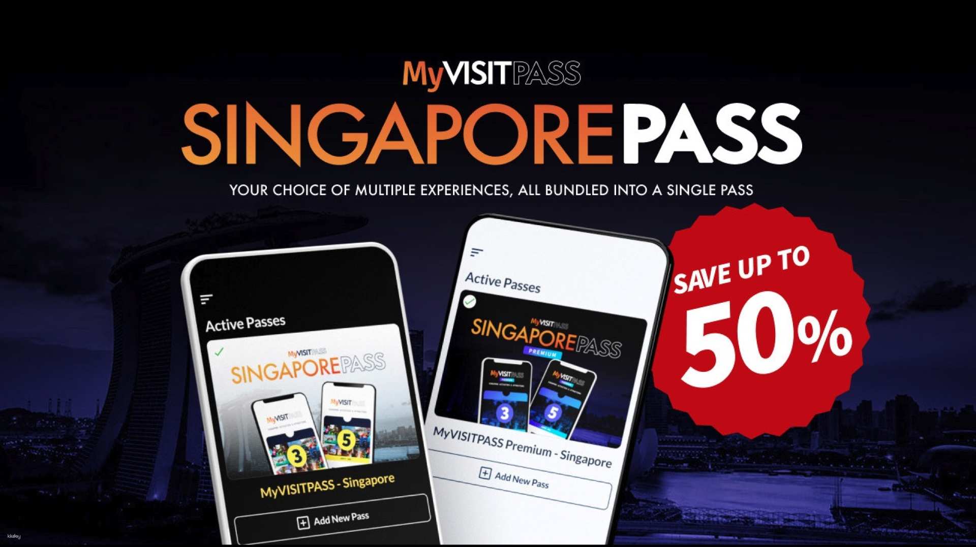 新加坡-MyVISITPASS 多重體驗通行證| 濱海灣花園&新加坡環球影城&新加坡夜間野生動物園&新加坡纜車&天際斜坡滑車等