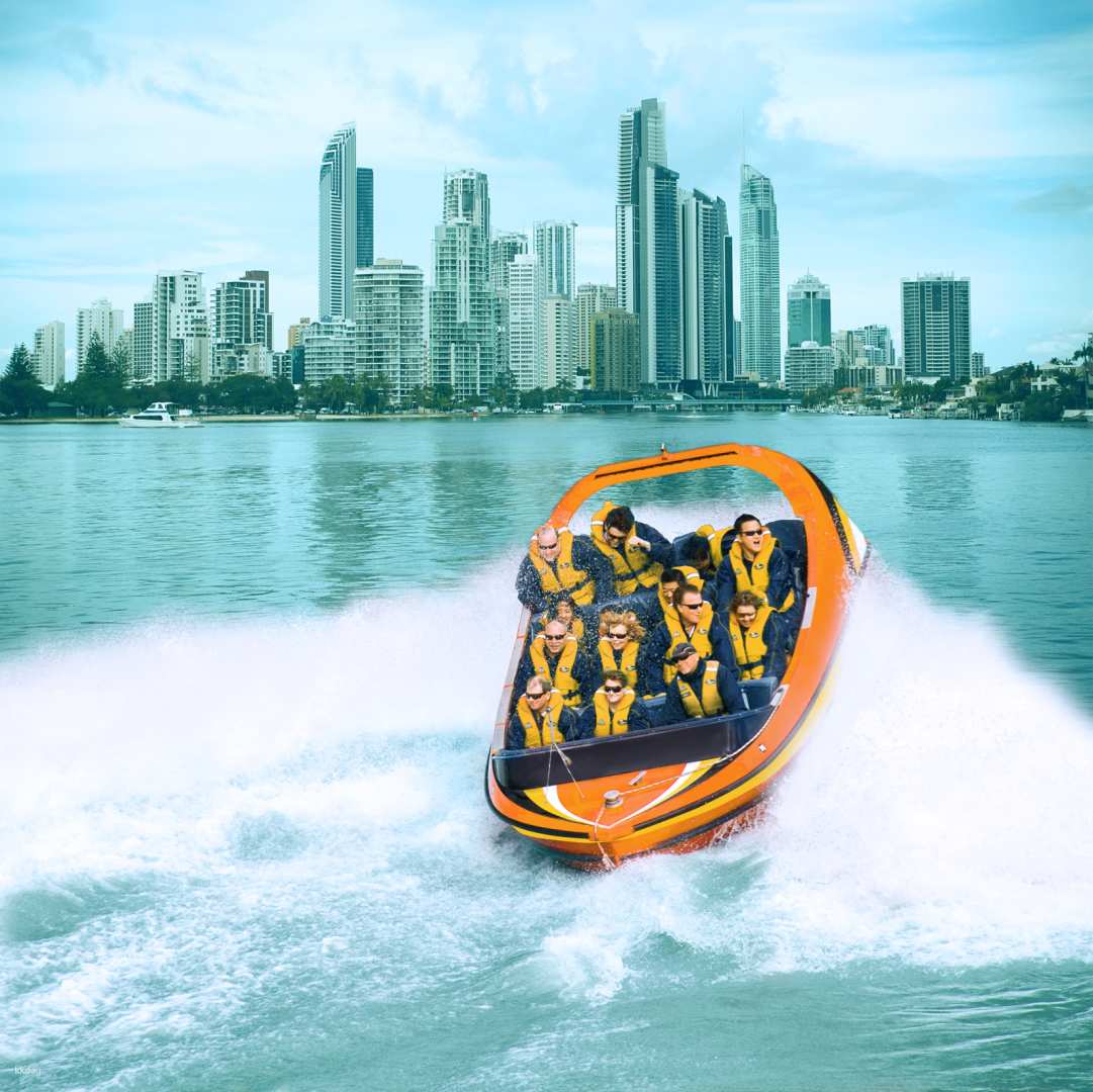 澳洲-昆士蘭黃金海岸水上活動| 噴射快艇體驗