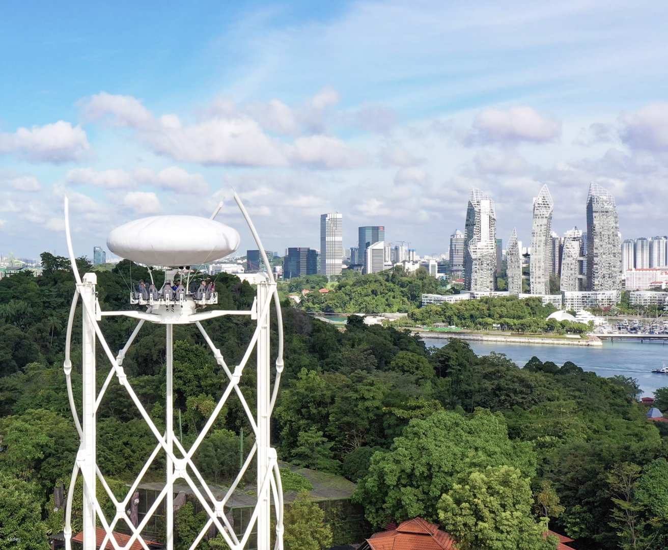 新加坡- 聖淘沙SkyHelix 高空360度露天全景體驗