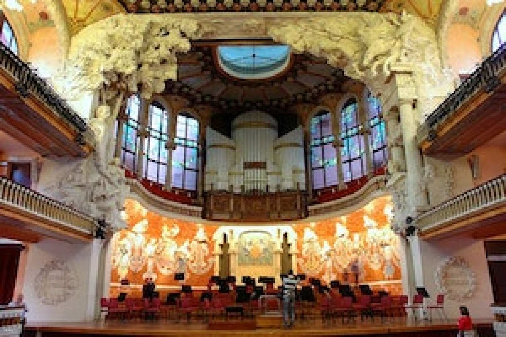 西班牙-巴塞隆納加泰隆尼亞音樂宮 Palau de la Musica Catalana 門票| 語音導覽/導遊導覽