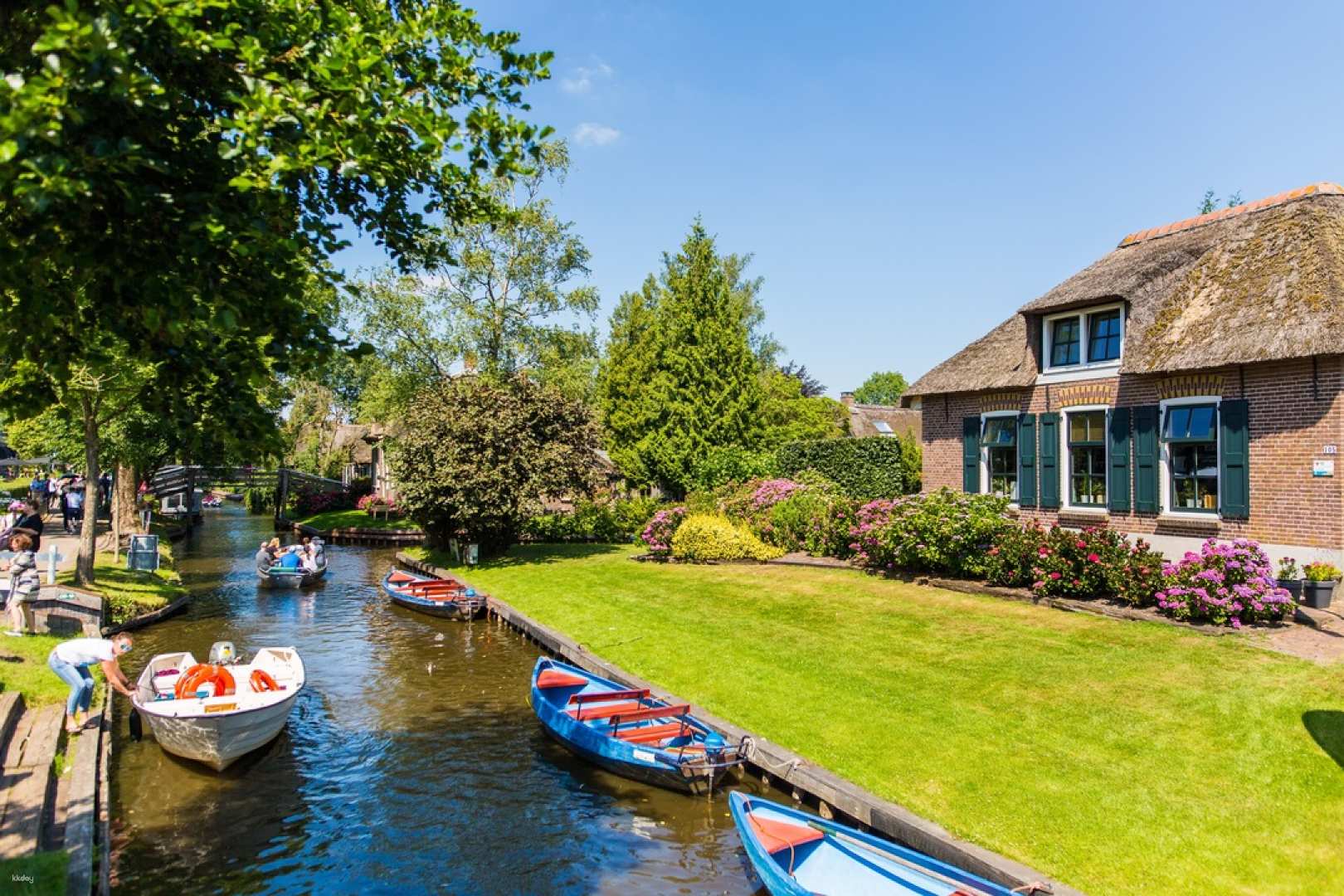 荷蘭-近郊一日遊| 羊角村&運河遊船體驗| 阿姆斯特丹出發