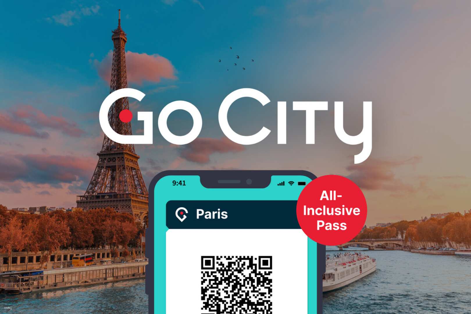法國-巴黎Go City 旅城通票( Go City Paris All-Inclusive Pass)| 可選效期