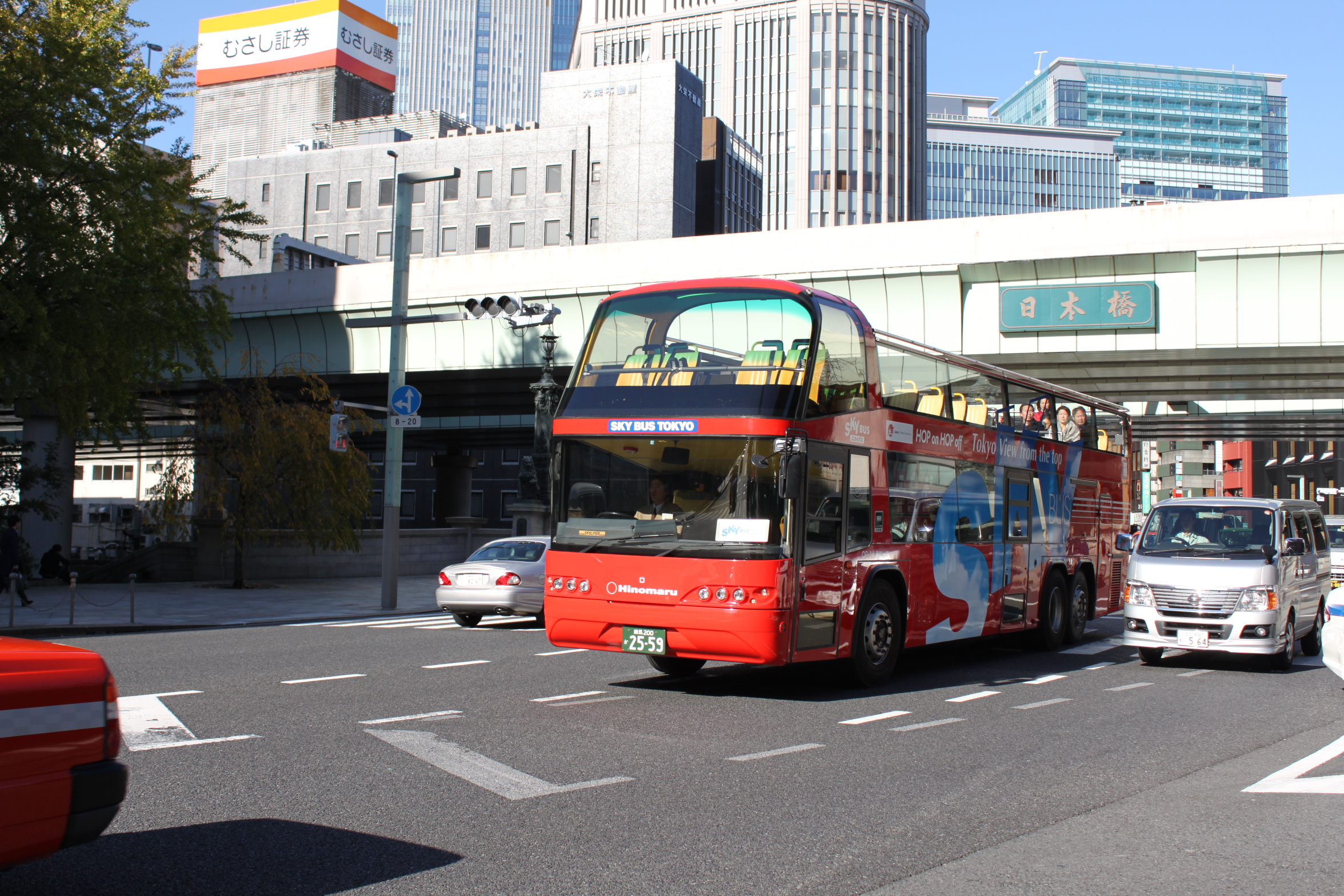 SKY HOP BUS 東京露天觀光巴士