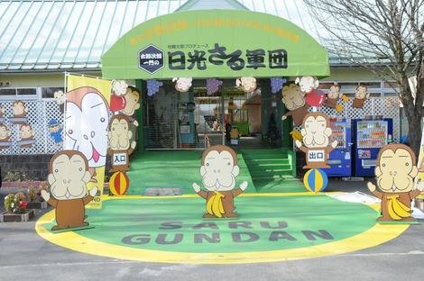 栃木県日光猿軍團劇場入場卷 兒童【栃木県日光さる軍団劇場入場券子供】