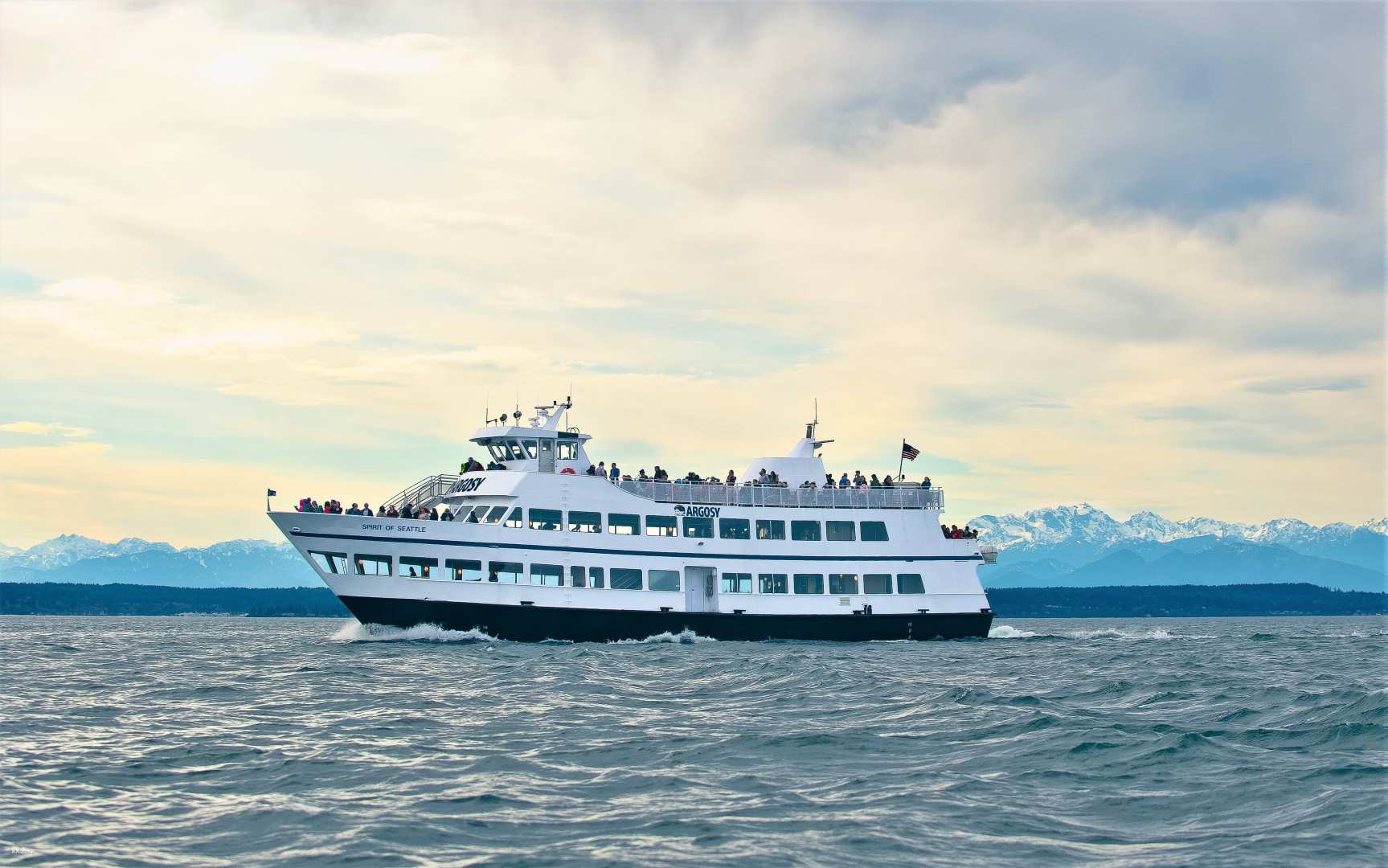 美國-西雅圖阿戈西遊船| 巴拉德水閘&西雅圖大摩天輪| 2 小時體驗
