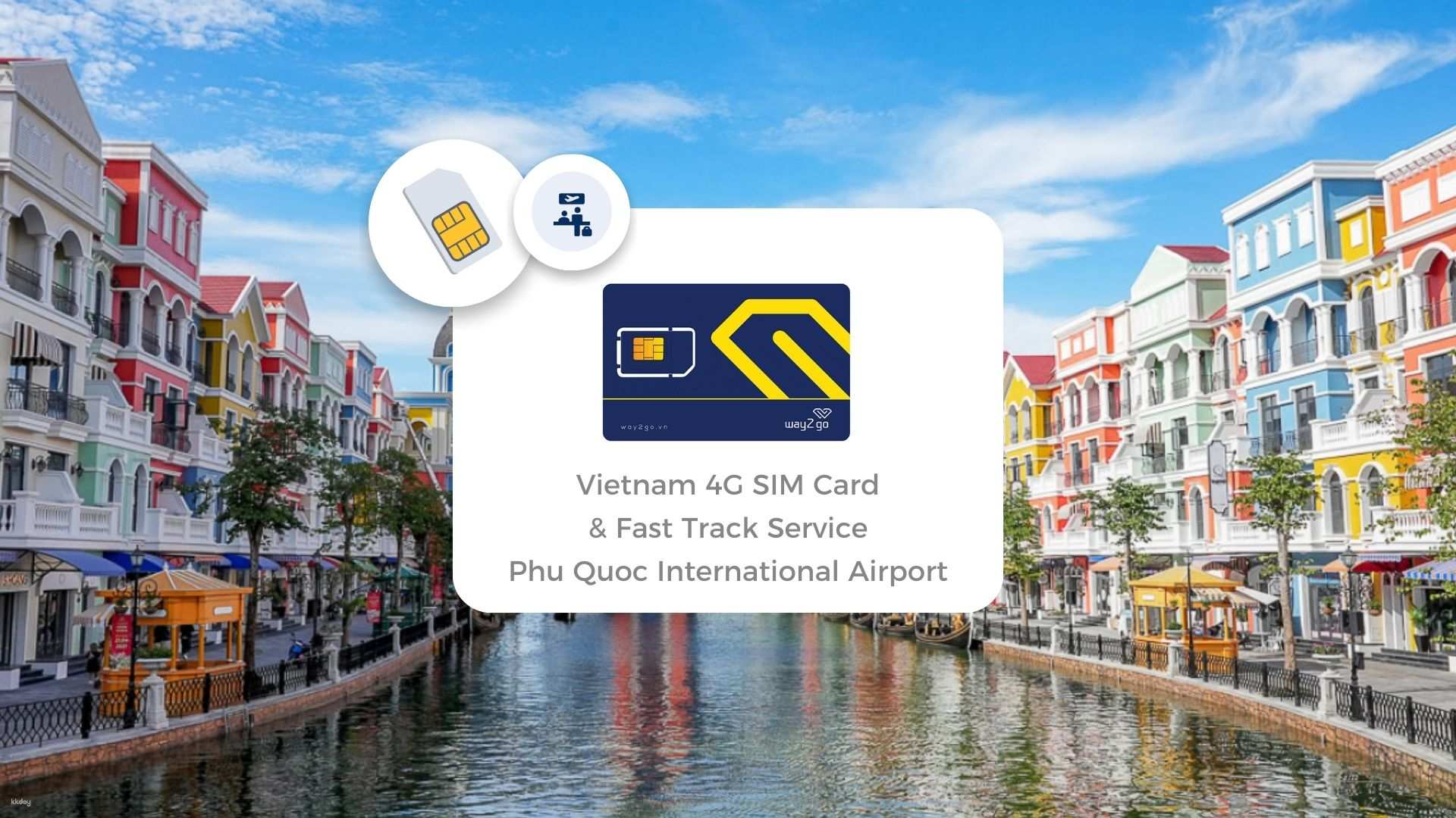 越南-富國島國際機場 (PQC) 4G SIM 卡和快速通道服務