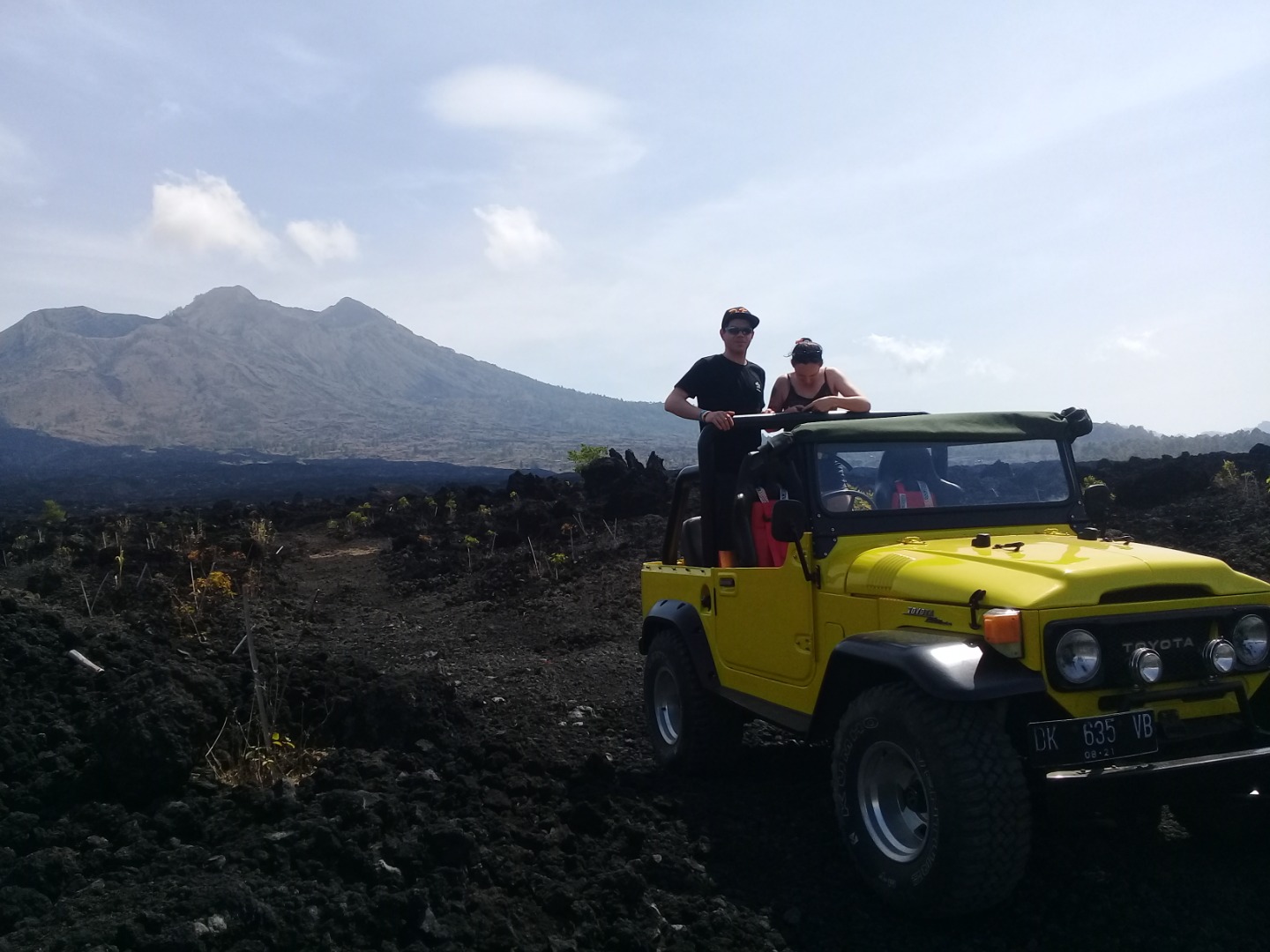 印尼-巴杜爾火山吉普車越野&天然溫泉