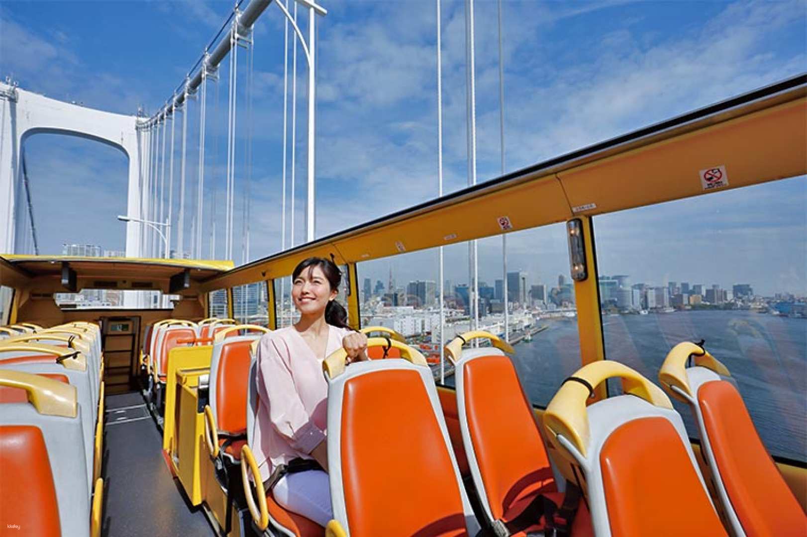 日本-東京搭乘雙層敞篷巴士兜風遊| 一小時觀光方案