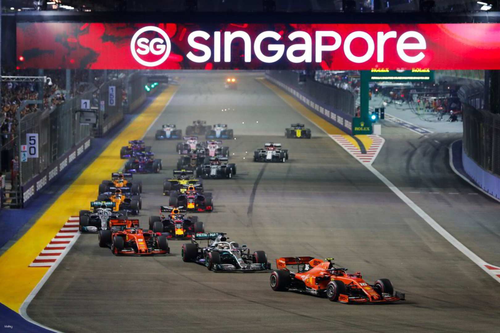 新加坡-2024年F1一級方程式賽車新加坡大獎賽(濱海灣市街賽道)| 看台/走動區 1 - 3日票